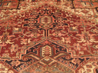 8' 0" x 11' 3" Persian Heriz Rug image 9