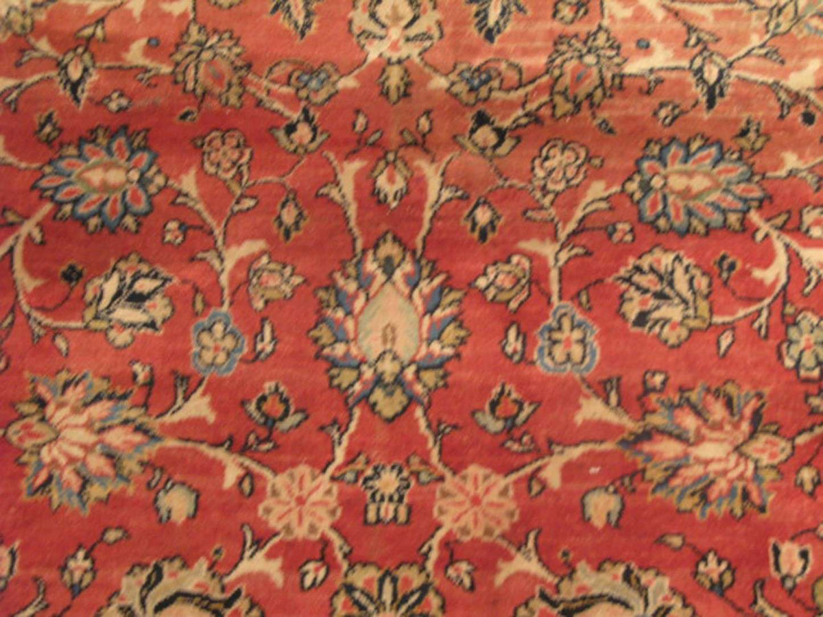 10' 4" x 12' 0" Persian Sarouk Rug image 8