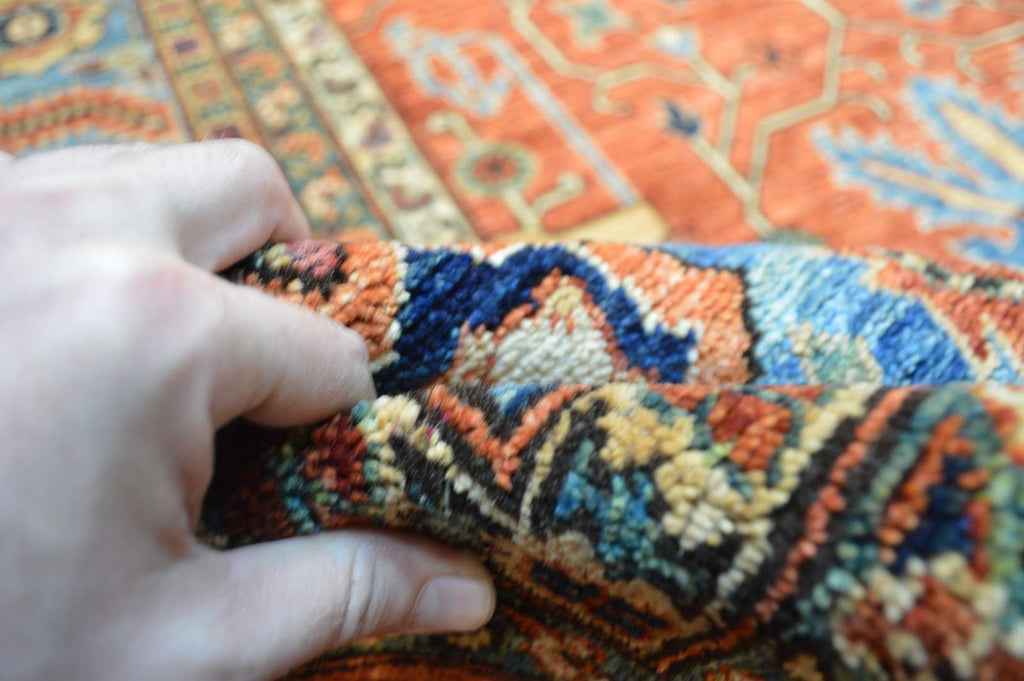 8' 3" x 10' 8" Pakistan Serapi Rug image 11