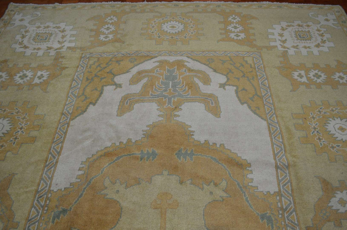 10' 0" x 13' 8" Turkish Oushak Rug image 8