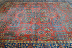 10' 5" x 13' 3" Persian Sarouk Rug image 4