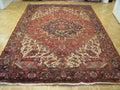 7' 0" x 10' 7" Vintage Heriz Rug image 1