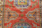 3' 3" x 5' 2" Pakistan Kazak Rug image 6