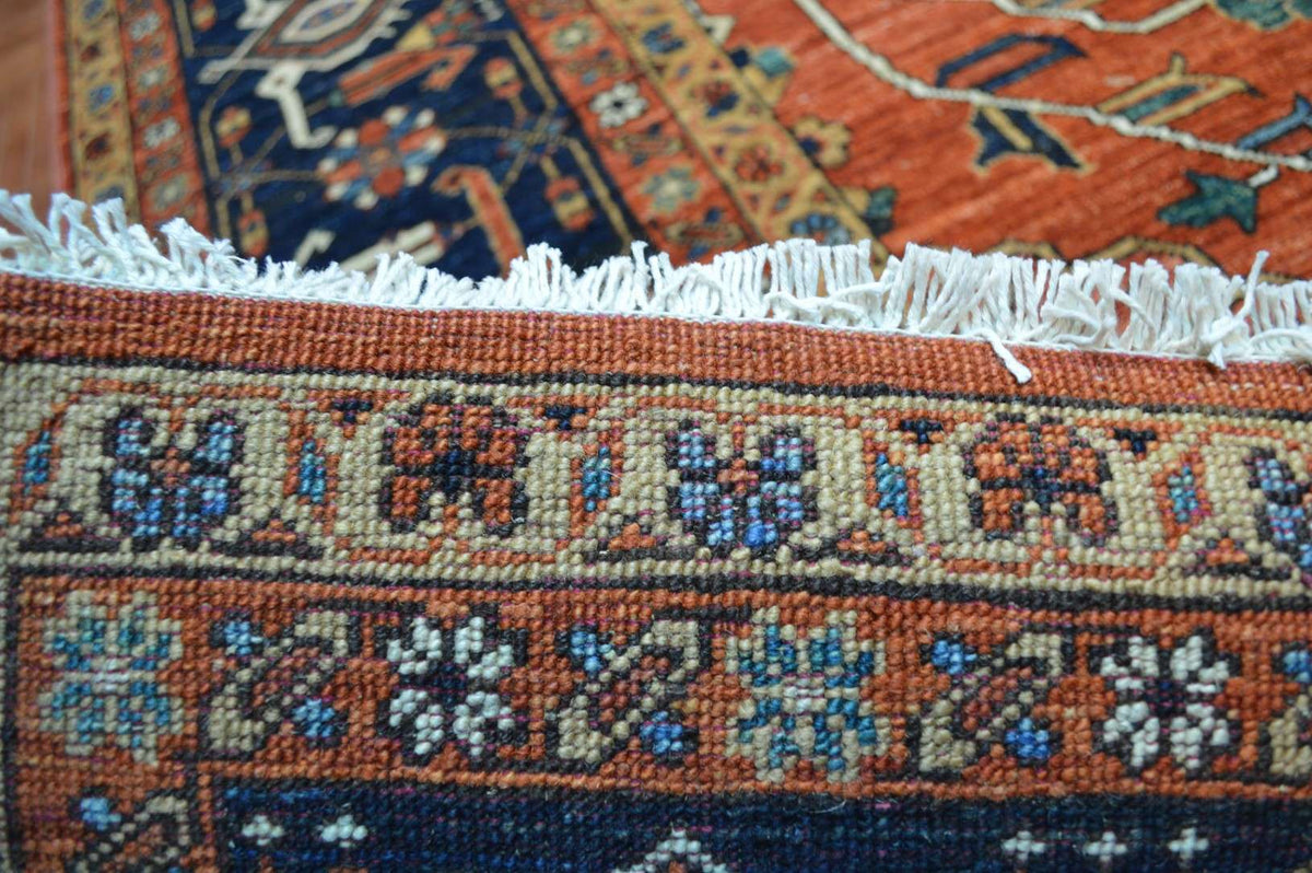 9' 2" x 12' 2" Pakistan Serapi Rug image 12