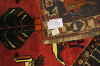 3' 7" x 5' 3" Persian Shiraz Rug image 1