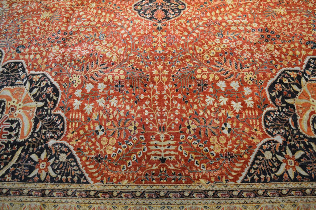 12' 1" x 17' 7" Pakistan Mogul Rug image 6