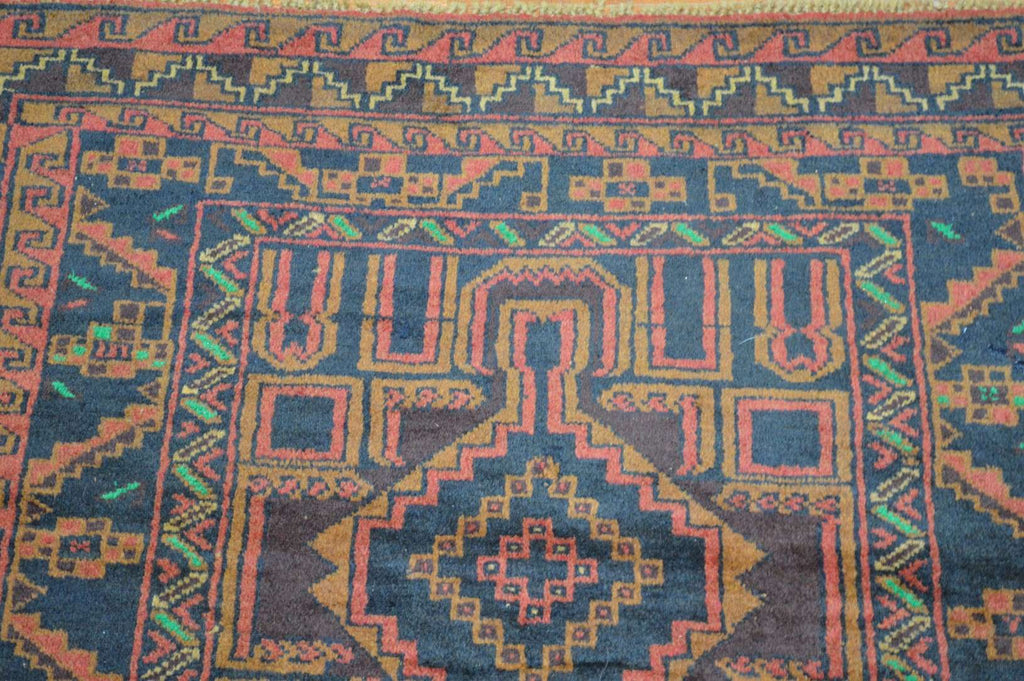 3' 6" x 6' 7" Afghanistan Belouch Rug image 9