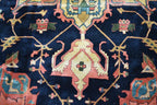 10' 0" x 14' 2" India Heriz Rug image 9