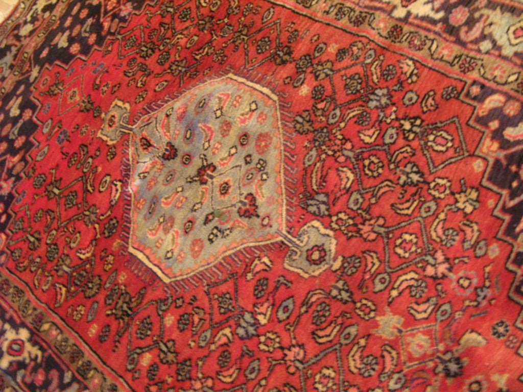 3' 9" x 5' 3" Persian Bijar Rug image 2