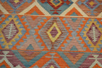 6' 8" x 9' 9" India Kilim Rug image 4