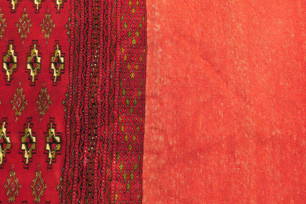 1' 9" x 4' 3" Persian Turkeman Rug image 10