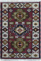 2' 0" x 3' 0" India Kazak Rug image 0