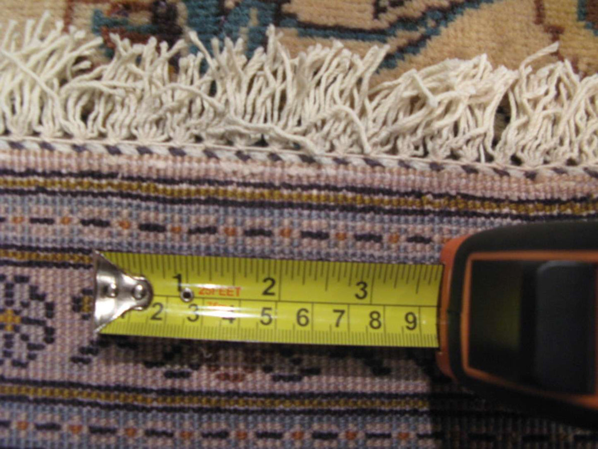 7' 0" x 10' 1" Persian Kashan Rug image 12