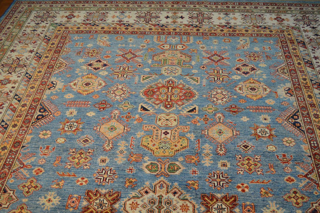 9' 2" x 12' 0" Pakistan Kazak Rug image 2