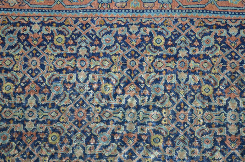 4' 4" x 6' 2" Vintage Tabriz Rug image 6