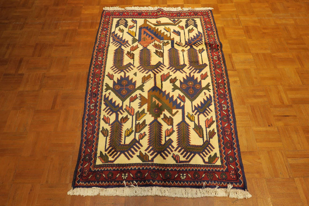 3' 3" x 4' 9" Persian Hamadan Rug image 9