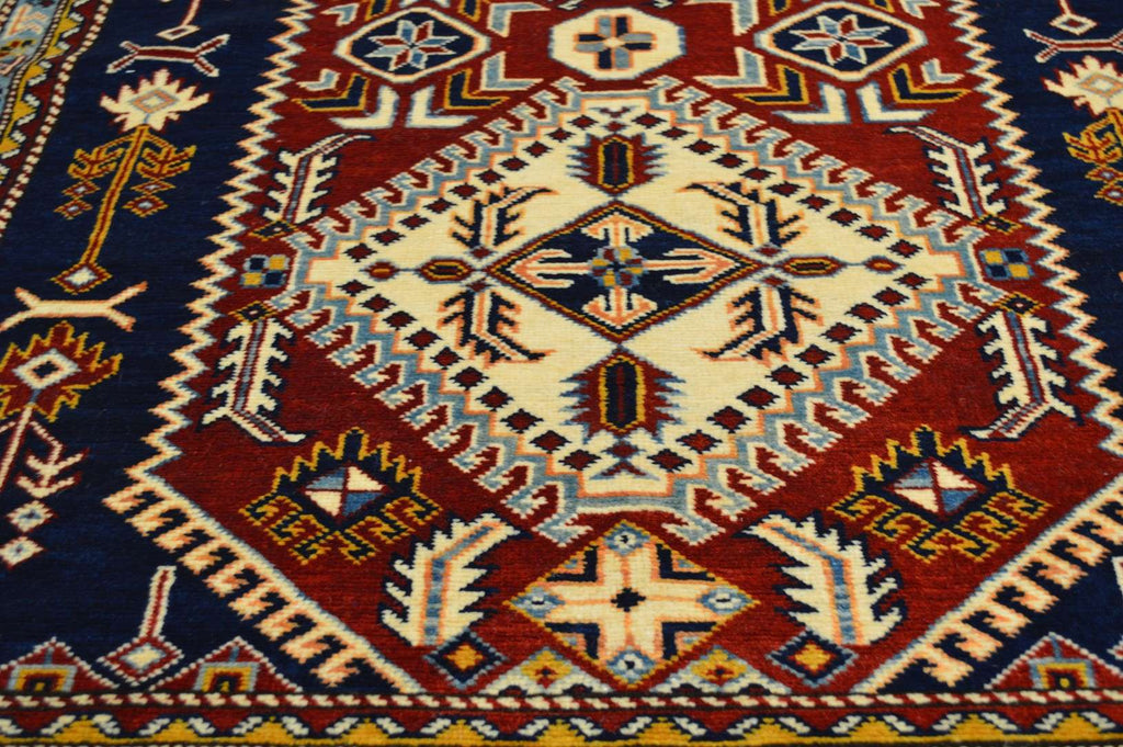 4' 3" x 6' 7" Pakistan Shirvan Rug image 1