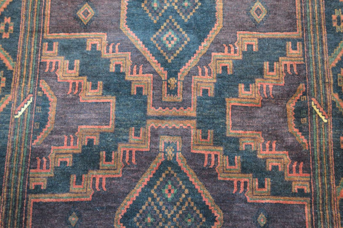 3' 9" x 6' 8" Afghanistan Belouch Rug image 1