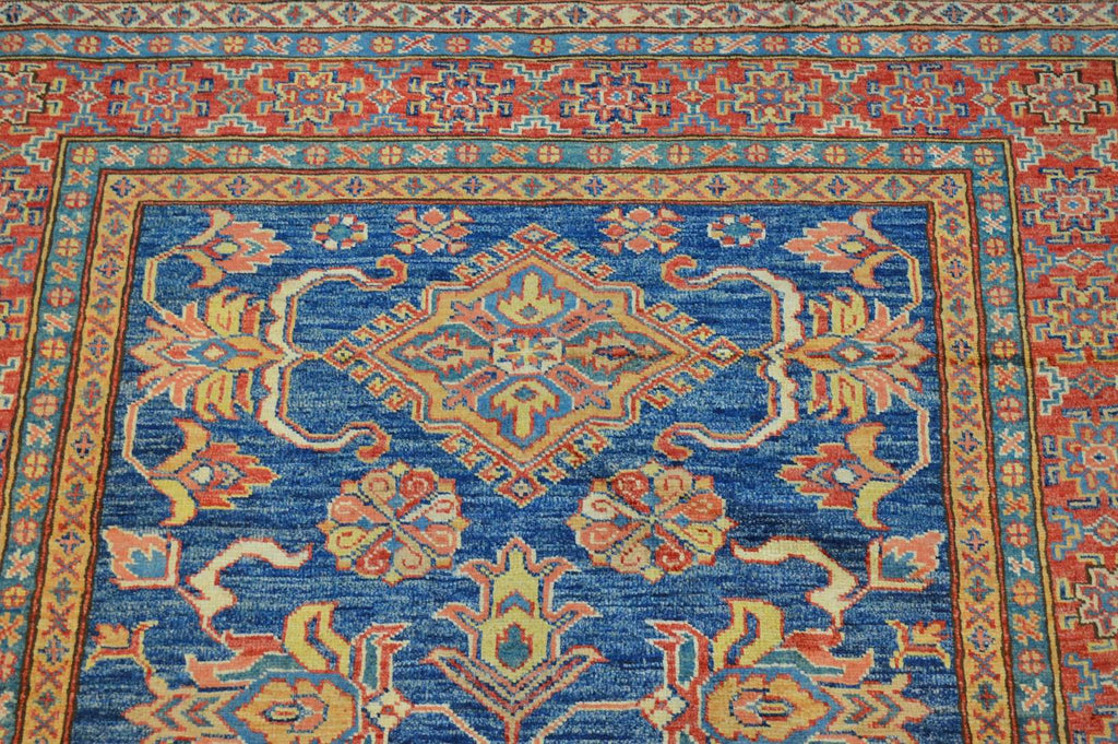 4' 0" x 6' 1" Pakistan Kazak Rug image 4