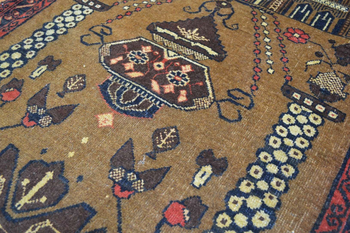 2' 7" x 4' 2" Afghanistan Belouch Rug image 9