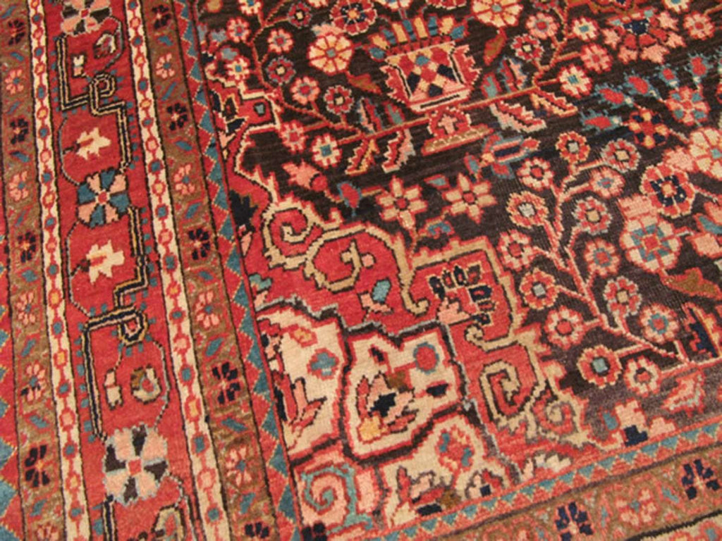 4' 5" x 7' 0" Vintage Malayer Rug image 5
