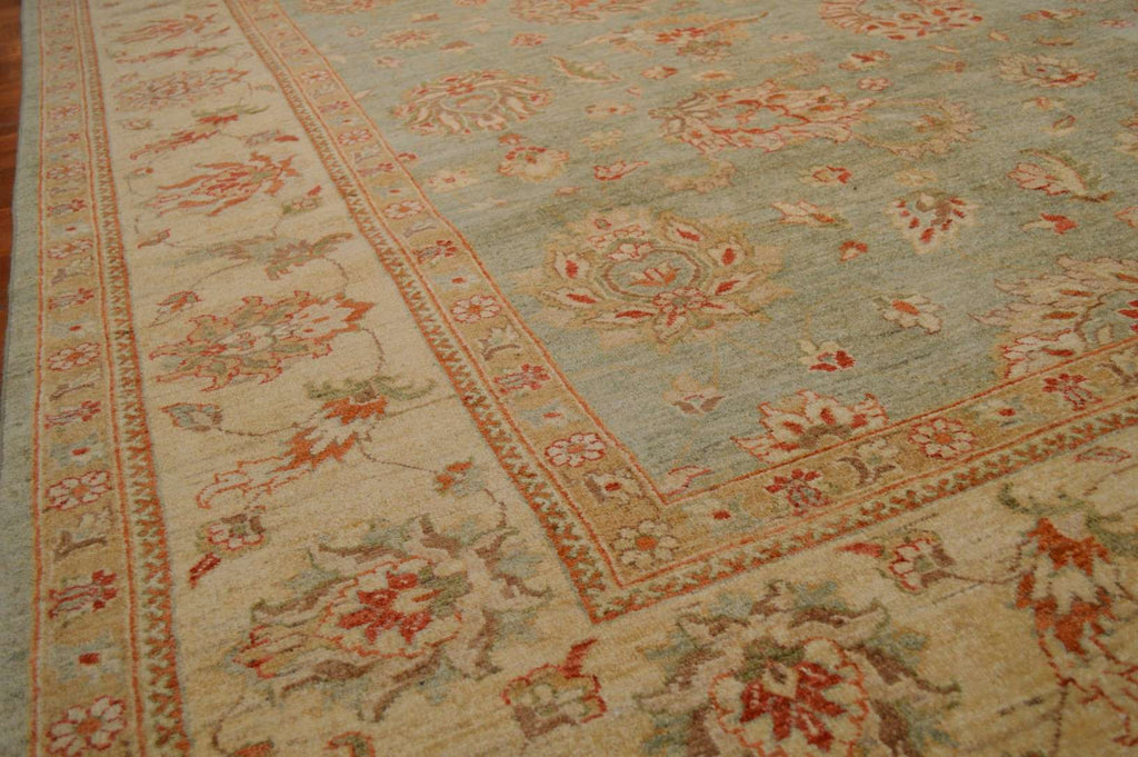 8' 8" x 11' 1" Pakistan Kazak Rug image 7