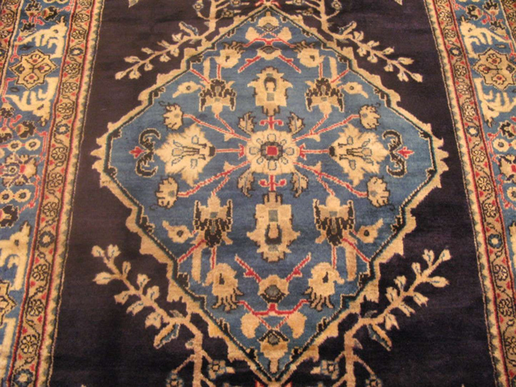 5' 4" x 9' 9" Persian Shahreza Rug image 9