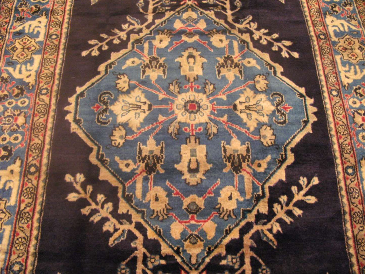 5' 4" x 9' 9" Persian Shahreza Rug image 9