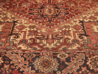 8' 0" x 11' 3" Persian Heriz Rug image 3