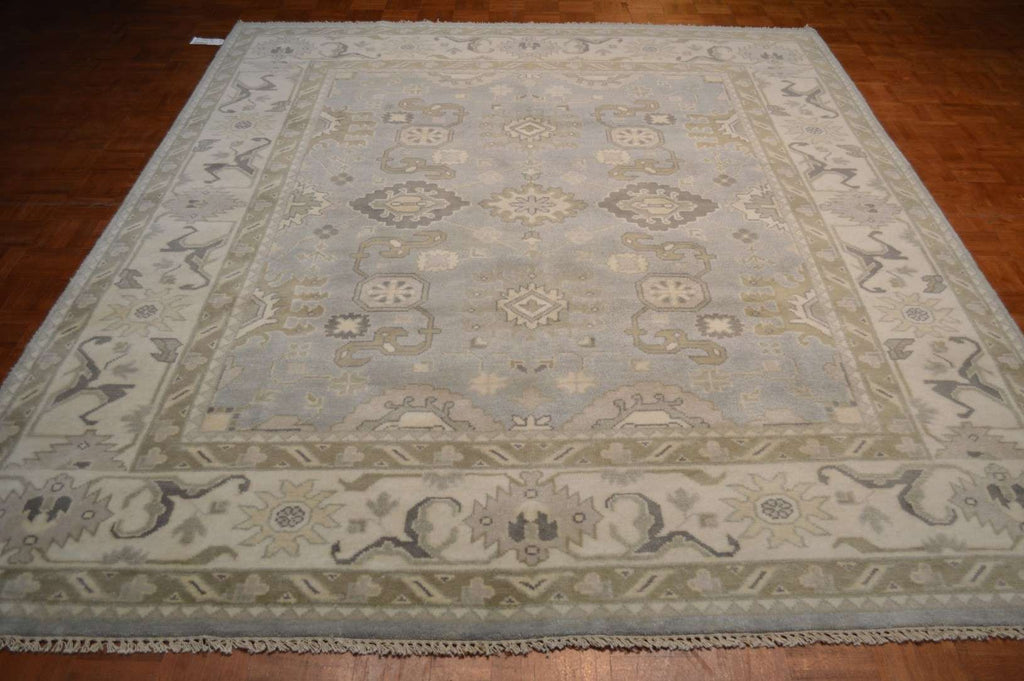 8' 1" x 10' 1" India Oushak Rug image 1