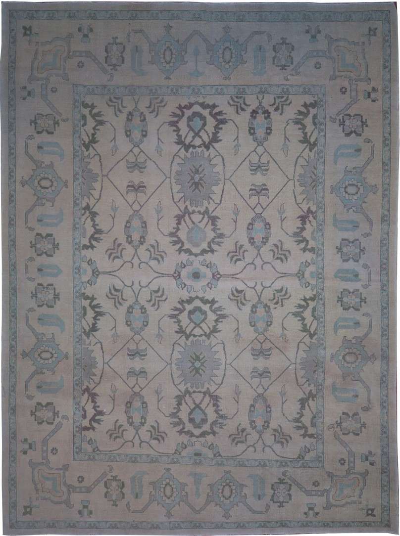 10' 3" x 13' 7" Turkish Oushak Rug image 0