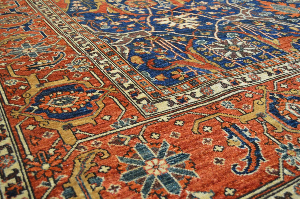 9' 2" x 12' 1" Pakistan Serapi Rug image 5