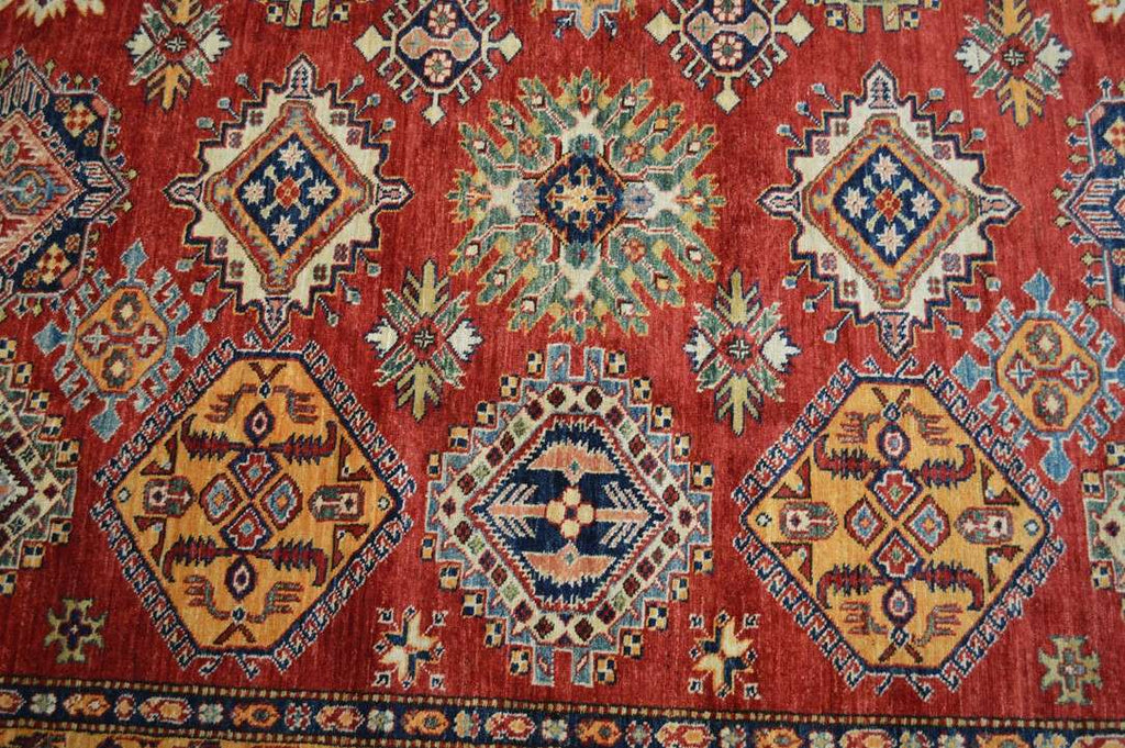 10' 0" x 14' 0" Pakistan Kazak Rug image 4