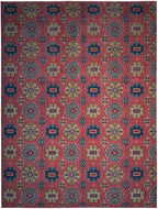 9' 2" x 12' 1" India Flat Rug image 0