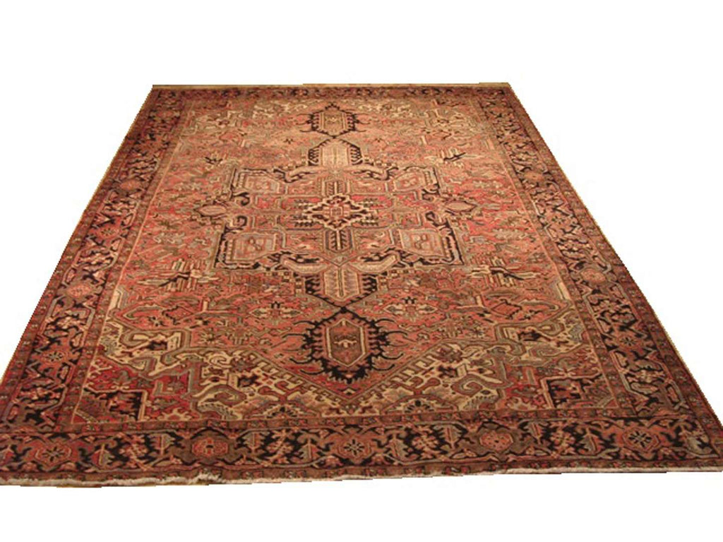 8' 3" x 11' 3" Persian Heriz Rug image 0
