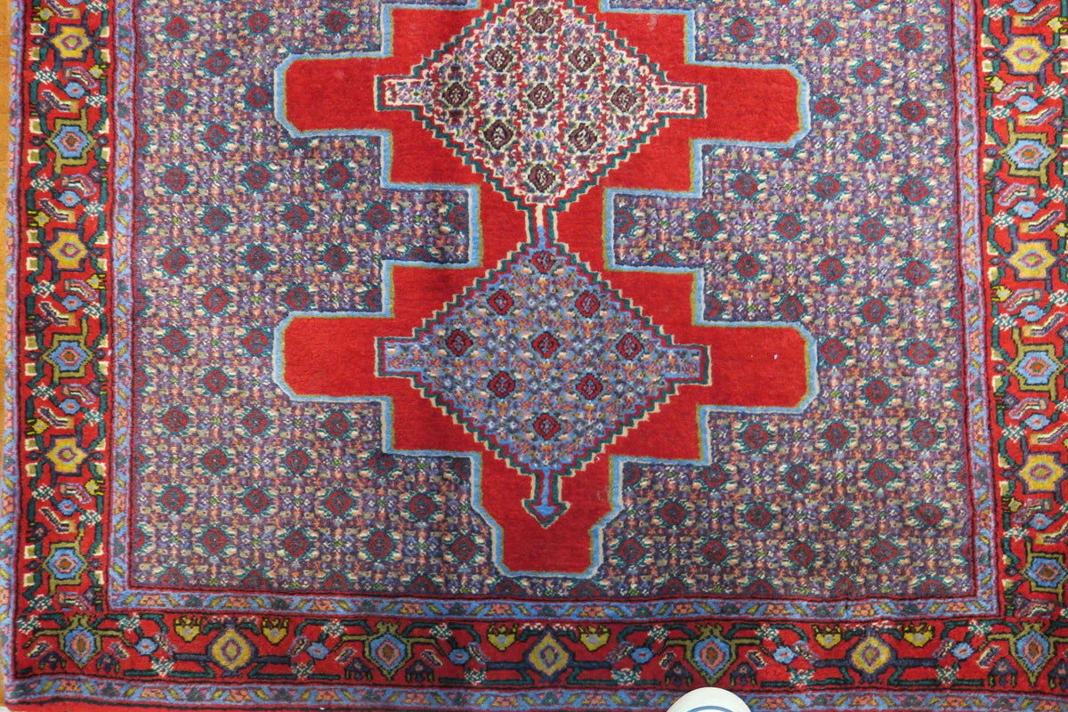 3' 4" x 12' 10" Persian Sanandaj Runner image 8