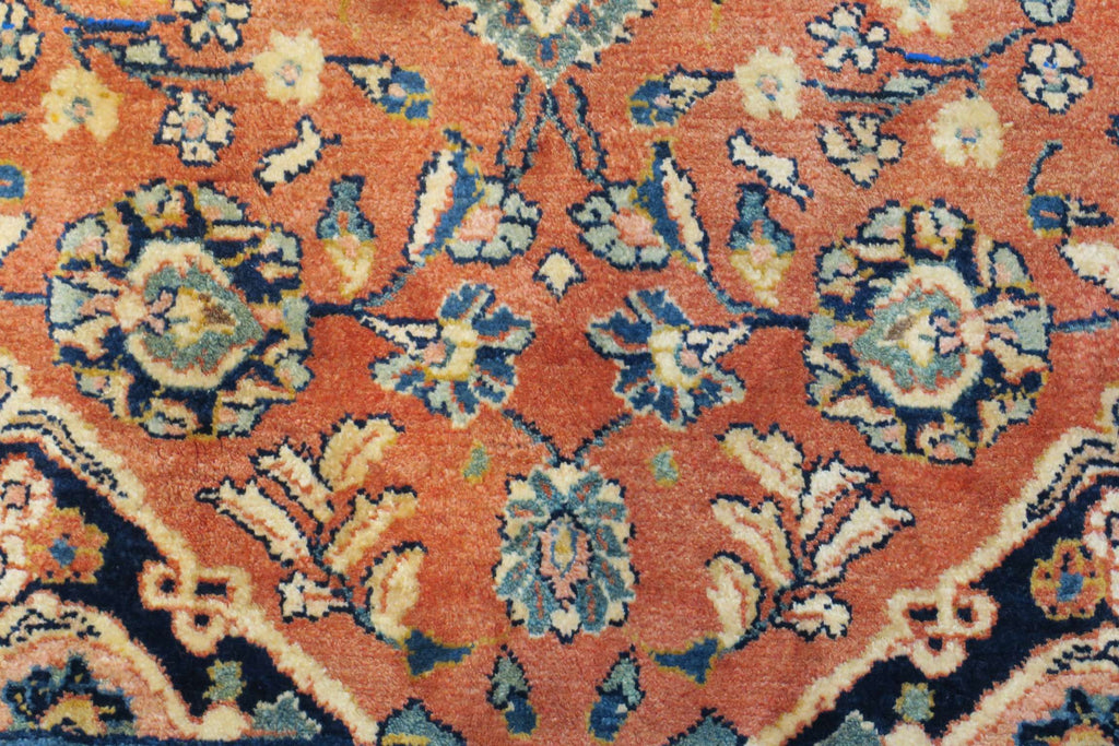 7' 0" x 10' 7" Vintage Sarouk Rug image 5
