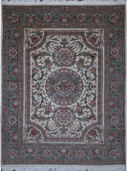 8' 1" x 10' 9" India Tabriz Rug image 0
