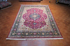 8' 2" x 10' 7" Persian Tabriz Rug image 4