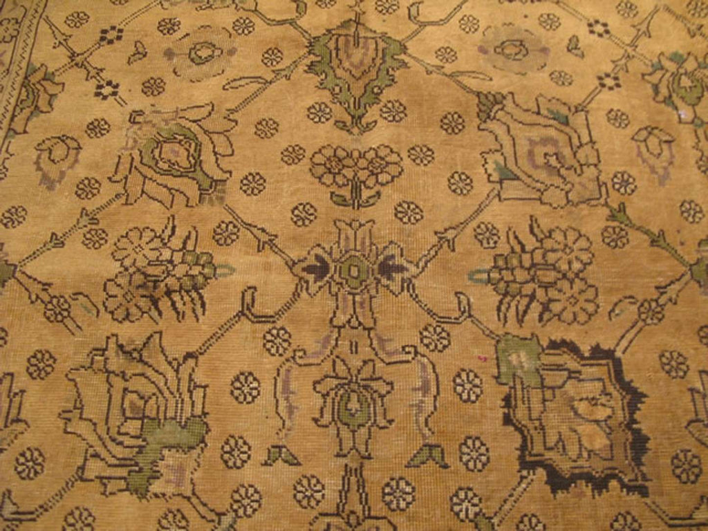 10' 0" x 11' 5" Persian Tabriz Rug image 2