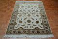 4' 1" x 6' 3" India Agra Rug image 1