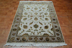 4' 1" x 6' 3" India Agra Rug image 1