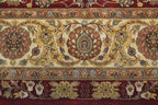 9' 0" x 12' 1" India Agra Rug image 5