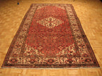 3' 8" x 10' 1" Persian Hosseinabad Runner image 1