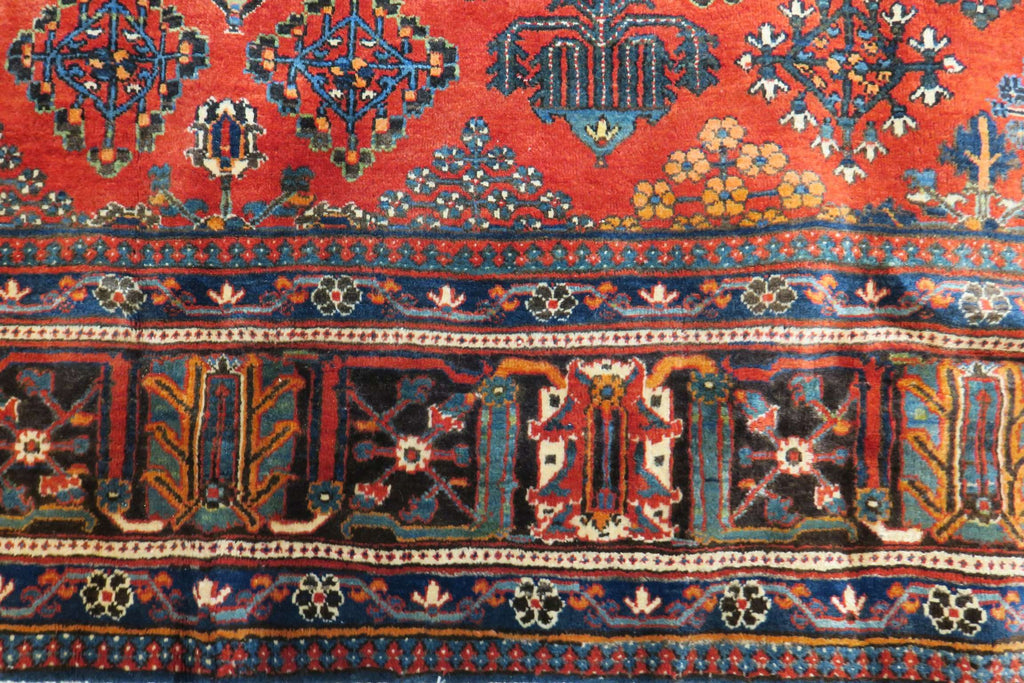 6' 10" x 10' 7" Persian Joshaghan Rug image 5