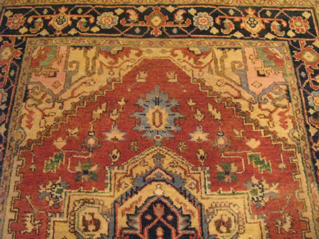 4' 0" x 6' 1" India Serapi Rug image 3