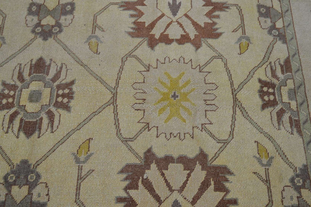 10' 7" x 13' 2" Turkish Oushak Rug image 12