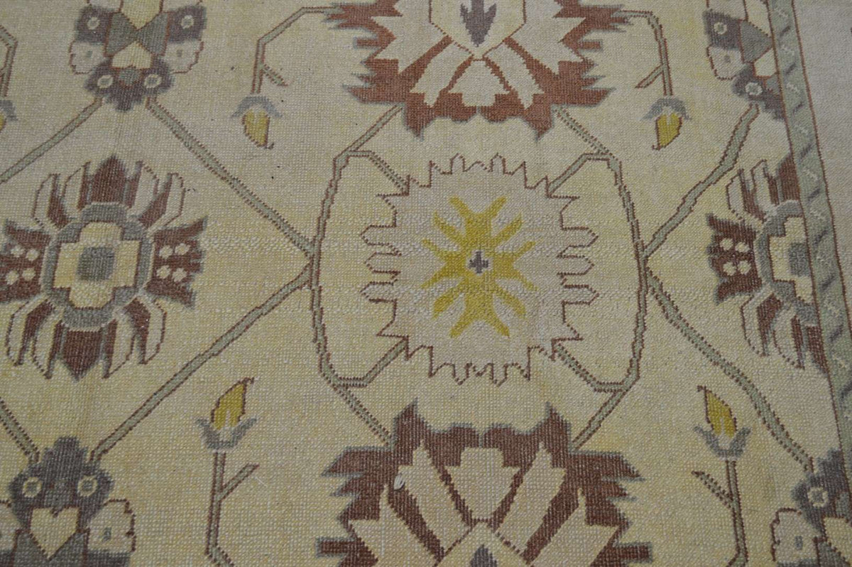 10' 7" x 13' 2" Turkish Oushak Rug image 12