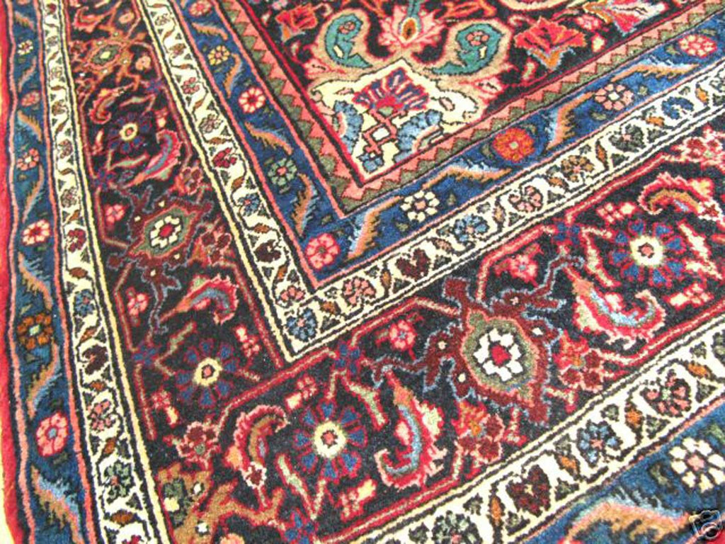 7' 6" x 11' 5" Persian Bijar Rug image 3