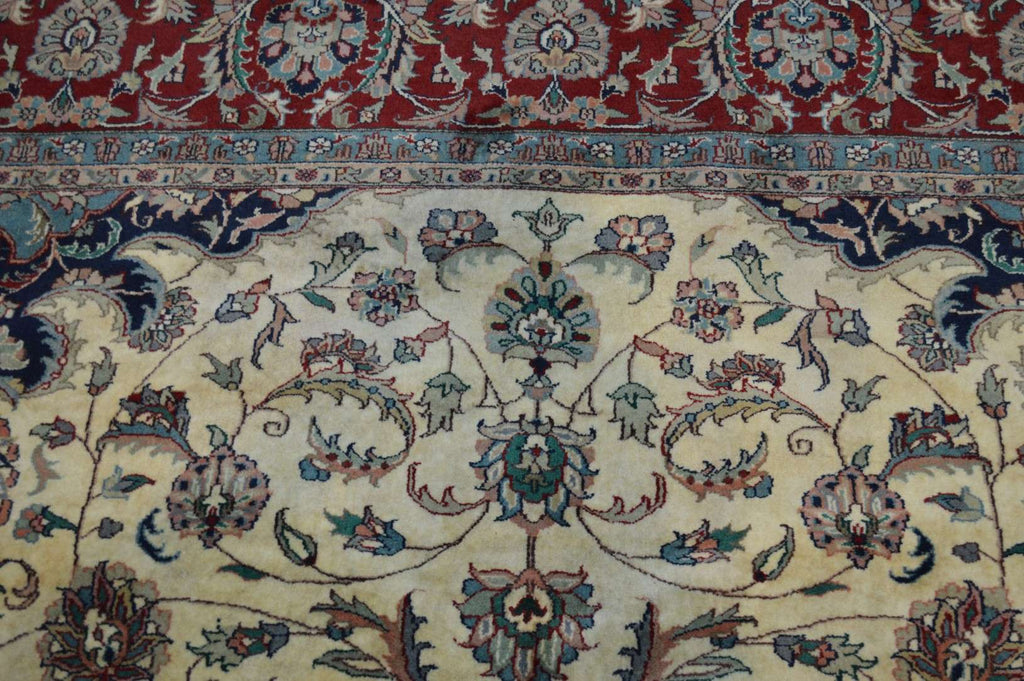 9' 0" x 12' 4" India Tabriz Rug image 6